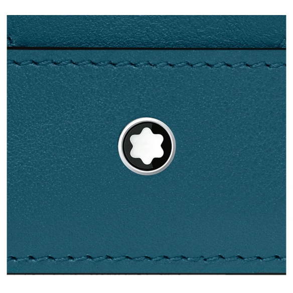 Tarjetero Meisterstück Selection 4cc ottanio turquesa Montblanc - 2