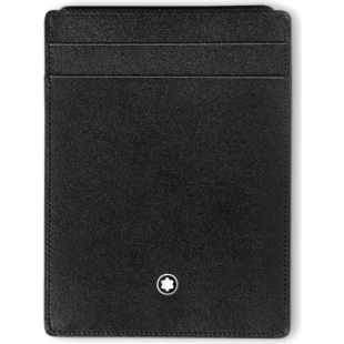 Etui 4 cartes Meisterstück noir Montblanc - 1