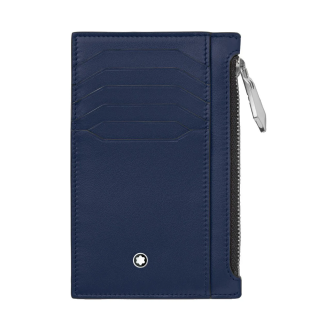 Meisterstück Estuche para 8 tarjetas azul tinta Montblanc - 1