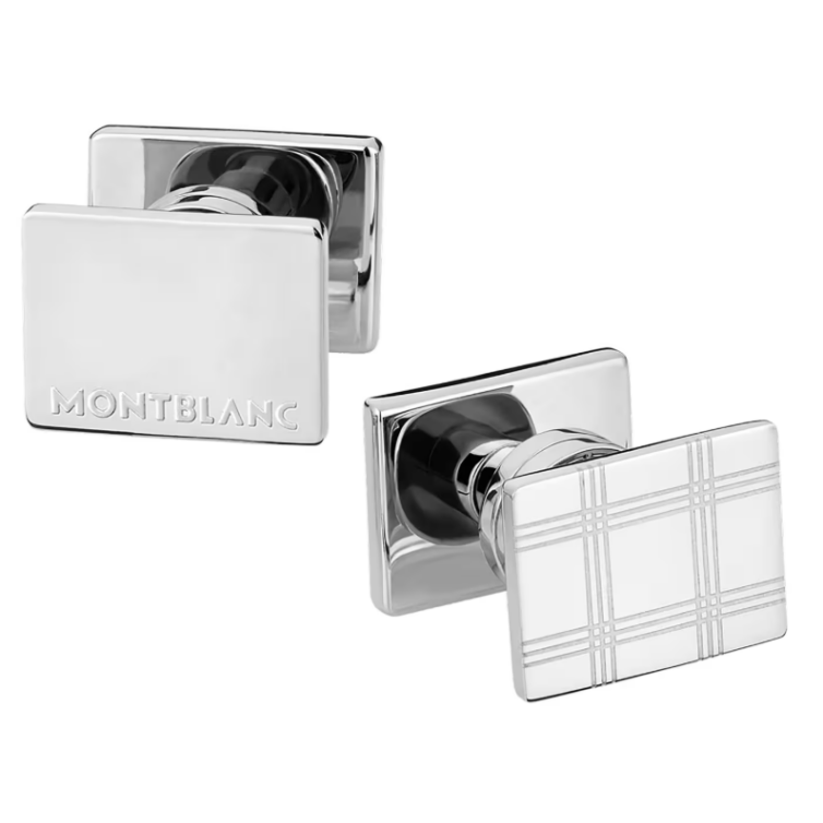 Sartorial pravokutne čelične manžete Montblanc - 1