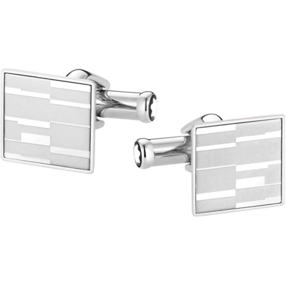 Heritage Mystery Square stalen manchetknopen Montblanc - 2