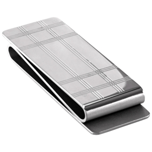 Montblanc Timeless Sartorial geruite geldclip - 1