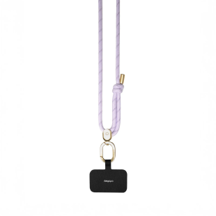 Correa para teléfono móvil de diseño cruzado Orbitkey color lila - 1