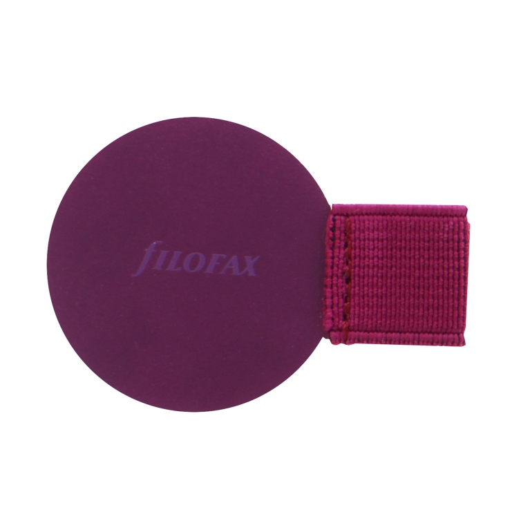 Lazo elástico para bolígrafo Filofax morado - 1