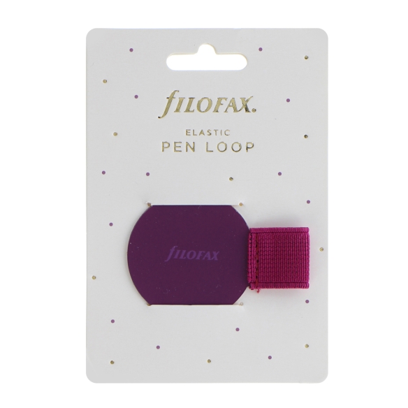 Elastic Pen Loop purple Filofax - 2