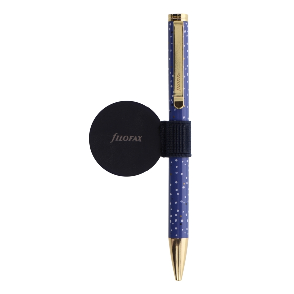 Filofax elastisk penneholder sort - 2 stk.