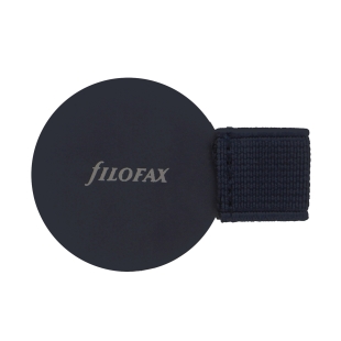 Soporte elástico para bolígrafo Filofax negro - 4