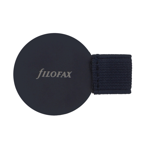 Schwarze, elastische Stiftschlaufe Filofax - 4