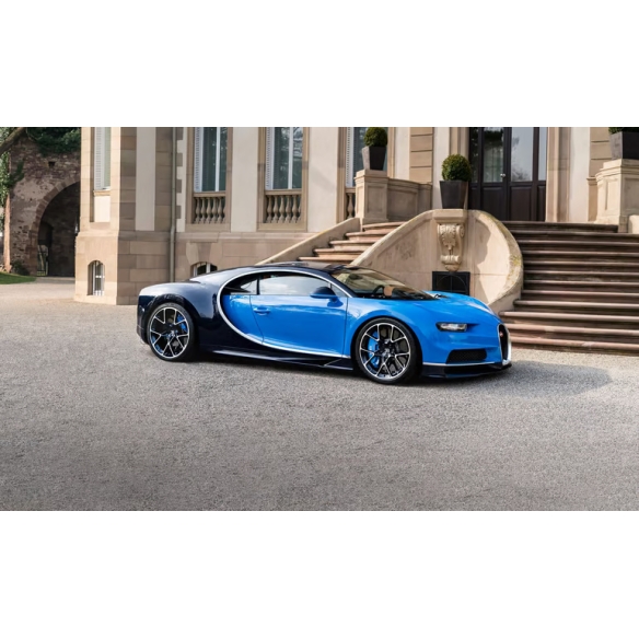 Bugatti Chiron Rajoitetun erän Roller musta