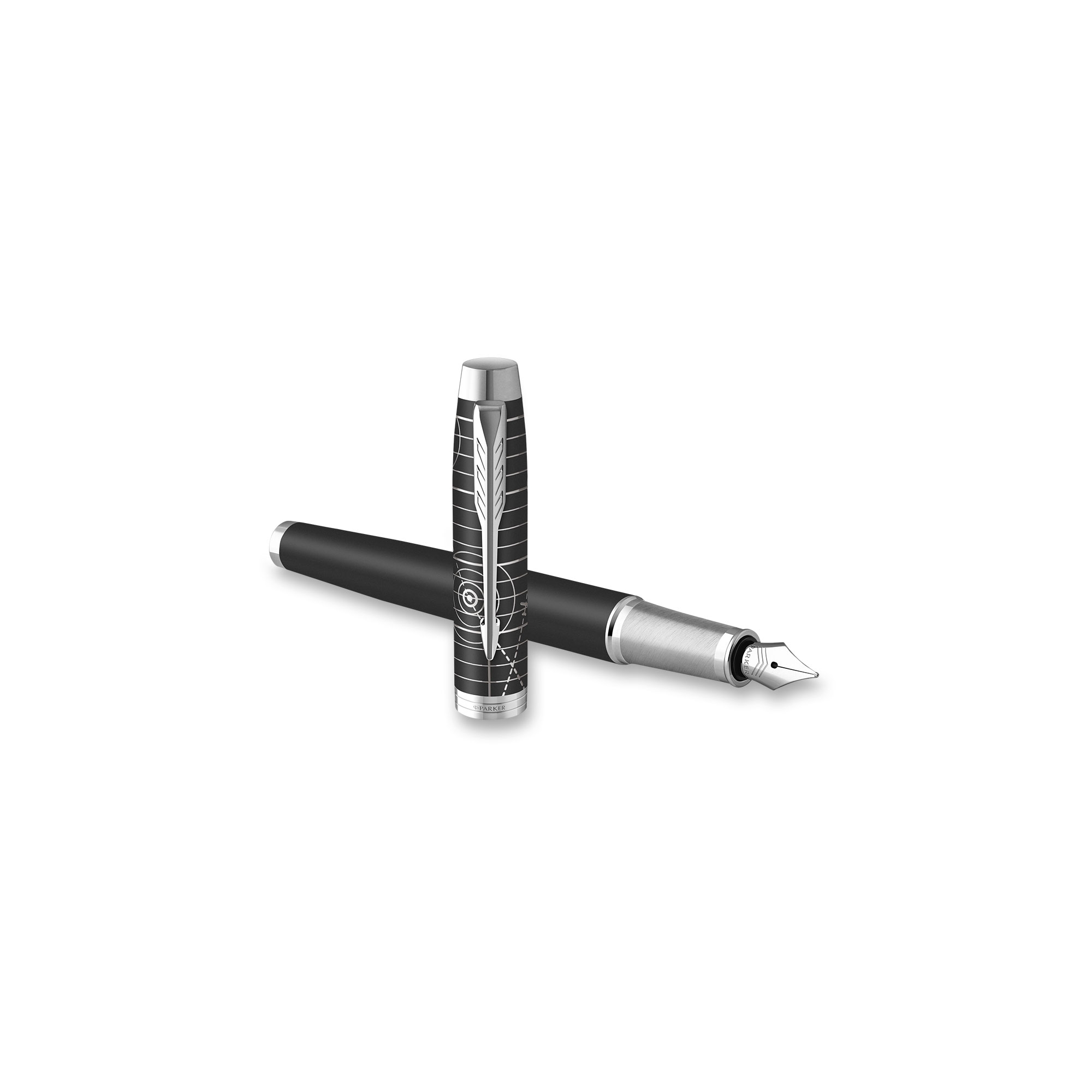 Parker - Im Premium Legacy Of Flight Black Fountain Pen Fine (f)