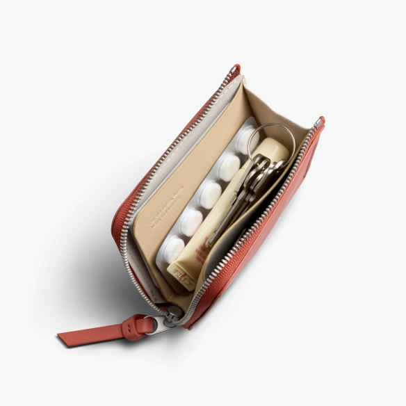 L- Pocket Blood Orange minimalistische Geldbörse Bellroy - 3