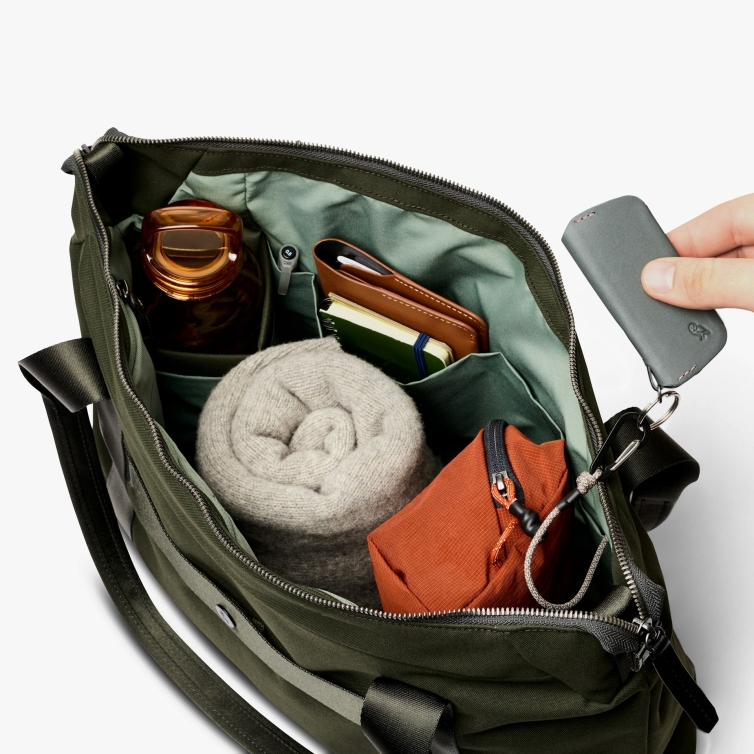 Classic torba (druga edycja) Oliwkowa praktyczna torba na ramię Bellroy - 4