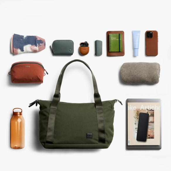 Classic torba (druga edycja) Oliwkowa praktyczna torba na ramię Bellroy - 8