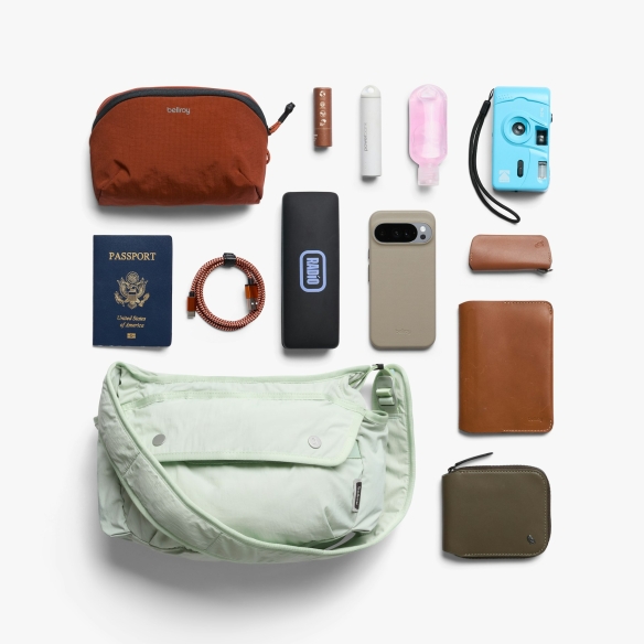 Bellroy Cinch Sling Sea Foam Skuldertaske - 8