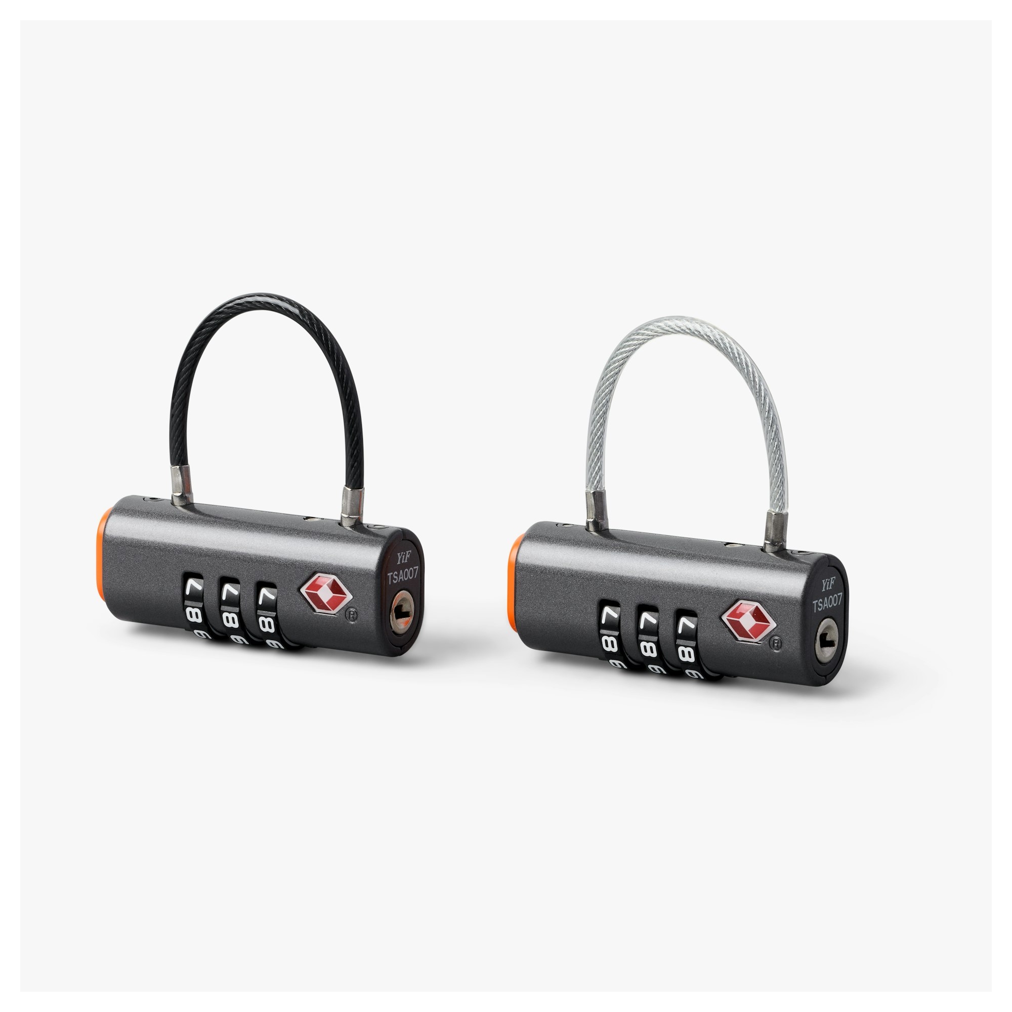 Bellroy - Travel Lock Duo Graphite Lock Set