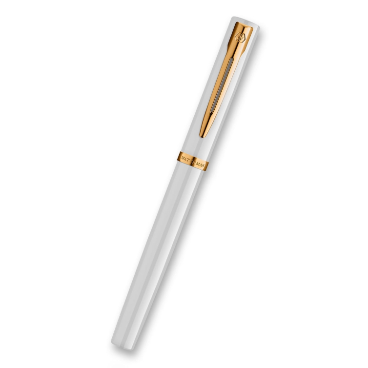 Stilou Waterman Impression White GT - 2 buc.