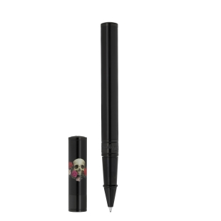 D-Initial Memento Mori Black Rollerball Pen ST Dupont - 1