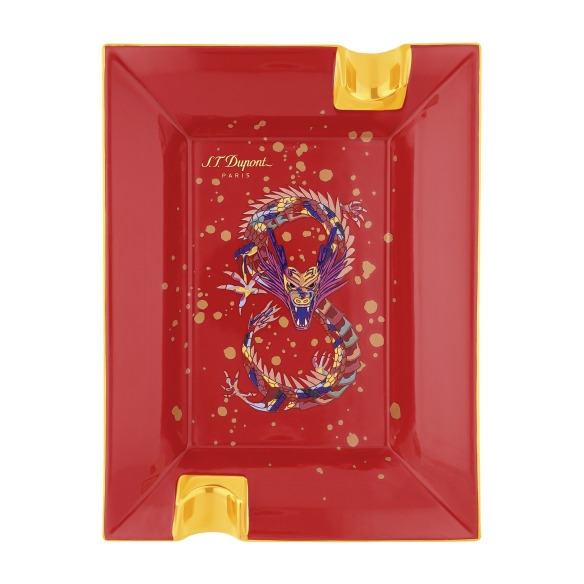 Posacenere per sigari Dragon Burgundy ST Dupont - 2