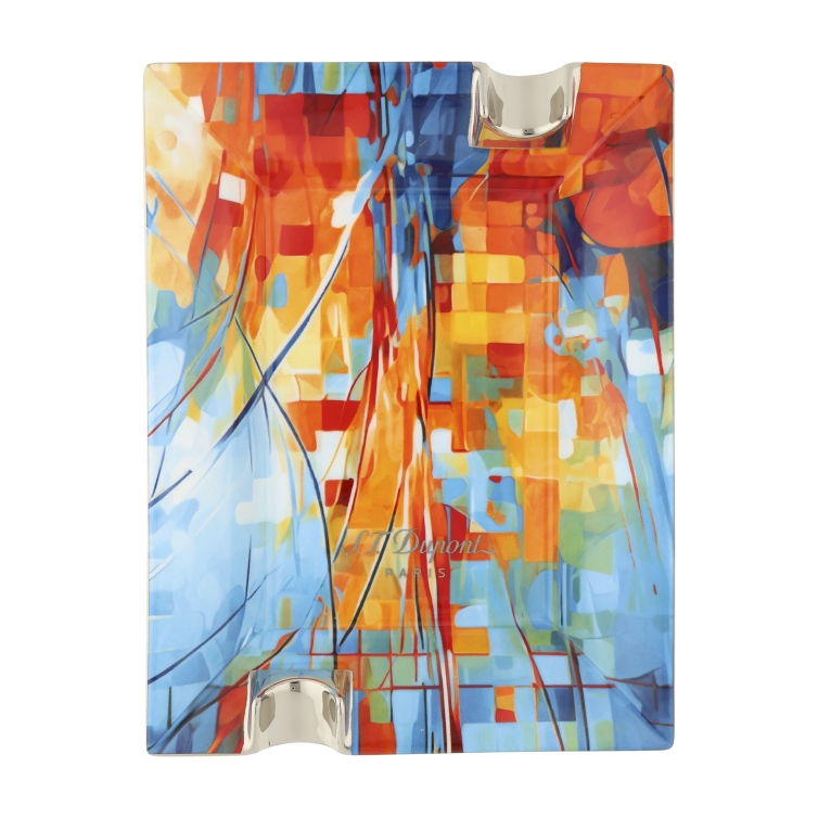 Graff'ty Multicolored Cigar Ashtray ST Dupont - 2