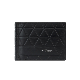Cartera Firehead negra con clip para billetes ST Dupont - 1