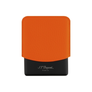 Luksuzna tabakerica ST Dupont fluo neonsko narančasta - 2