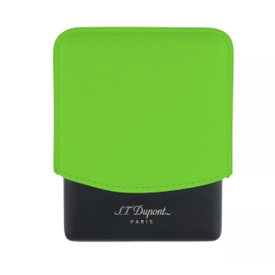 Fluo Neon Grøn Luksus Cigaret Etui S.T. Dupont - 1