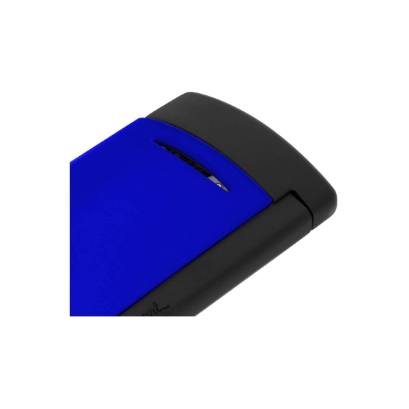 Encendedor Minijet Fluo Negro-Azul ST Dupont - 4