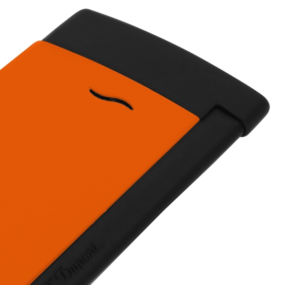 Slim 7 Fluorescerende Sort-Orange Jetlighter ST Dupont - 2 stk.