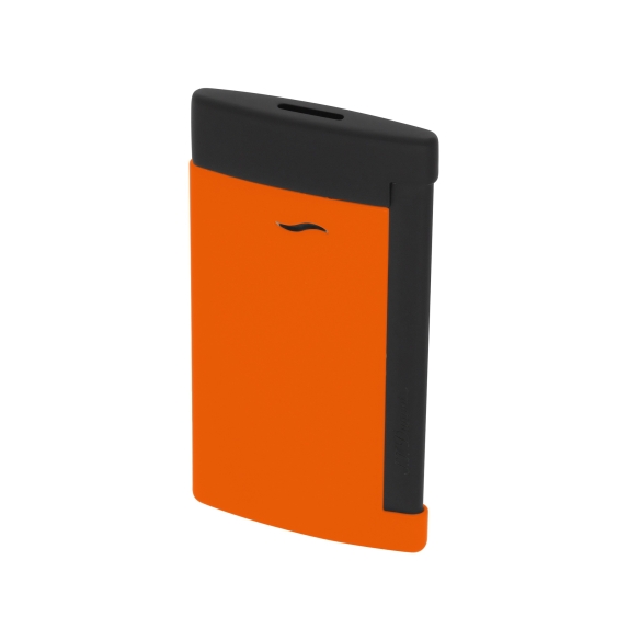 Encendedor Slim 7 Fluo Negro-Naranja Jet ST Dupont - 4