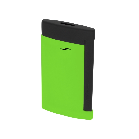 Slim 7 Fluo musta-vihreä jet-sytytin ST Dupont - 4 kpl