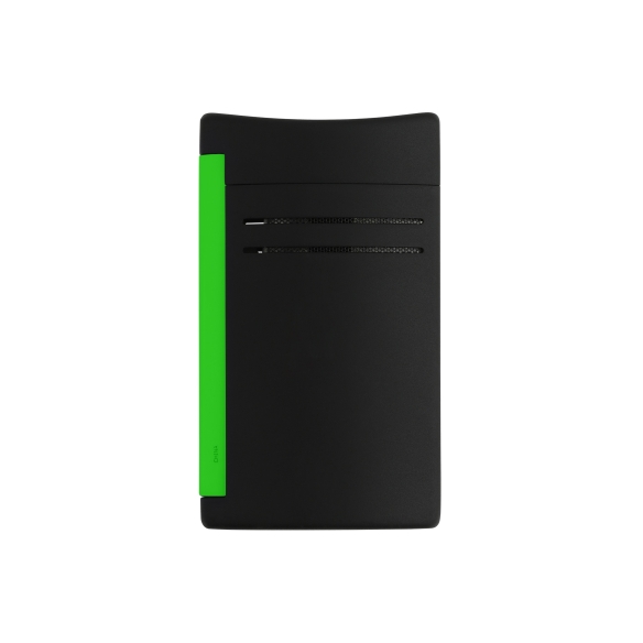 Accendino Maxijet Fluo Nero-Verde a getto ST Dupont - 3