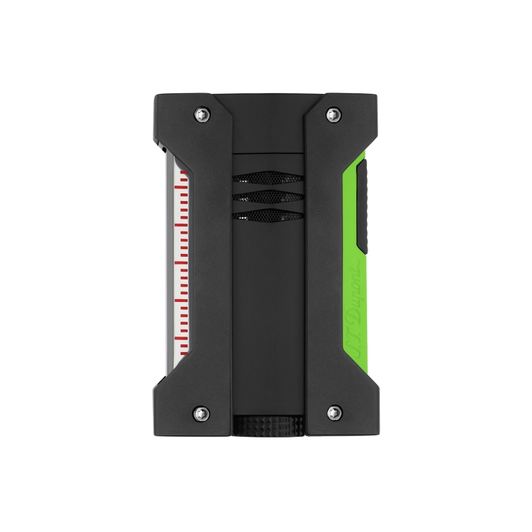 Defi Extreme Fluo Schwarz-Grün Jet Feuerzeug ST Dupont - 1