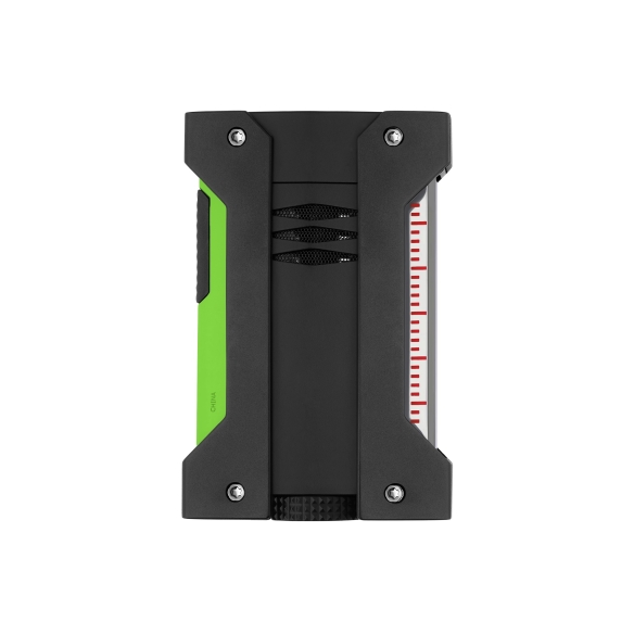 Defi Extreme Fluo Schwarz-Grün Jet Feuerzeug ST Dupont - 3