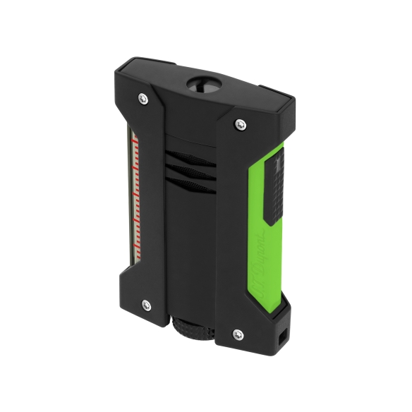 Defi Extreme Fluo Schwarz-Grün Jet Feuerzeug ST Dupont - 4