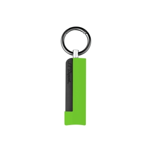 Breloc verde neon fluo cu perforator pentru trabucuri ST Dupont - 2