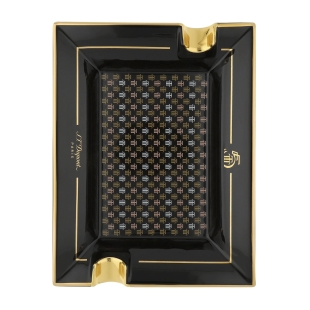 Trinidad Black Luxury Cigar Ashtray ST Dupont - 1