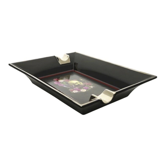 Memento Mori svart lyxig cigaraskfat ST Dupont - 3