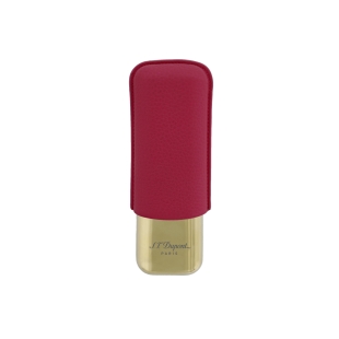 Fuchsia Pink Luksusetui til 2 Cigarer ST Dupont - 2