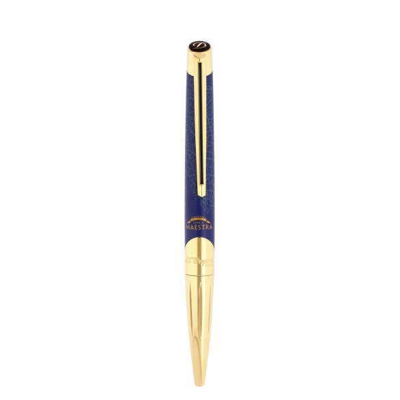 Défi Millennium Partagas blue-gold ballpoint pen ST Dupont - 1