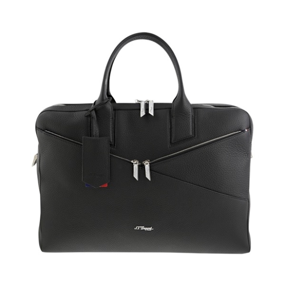 Leather document bag Neo Capsule Double black ST Dupont - 6