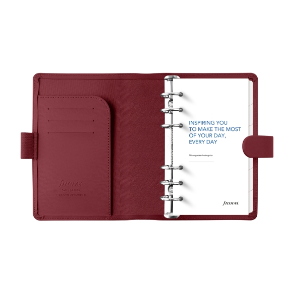Filofax Saffiano A5 ημερολόγιο σκούρο κόκκινο - 6
