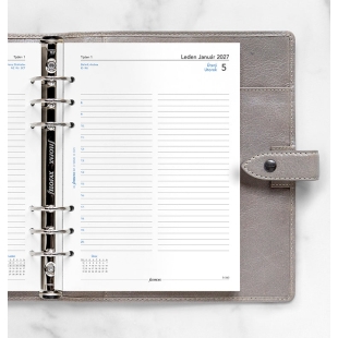 Refill Calendar 1 day per page A5 2027 CZ/SK Filofax - 1