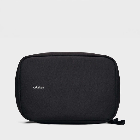 Orbitkey 2-in-1 Kulturbeutel, schwarz - 3