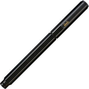 script black fountain pen Rhodia - 1