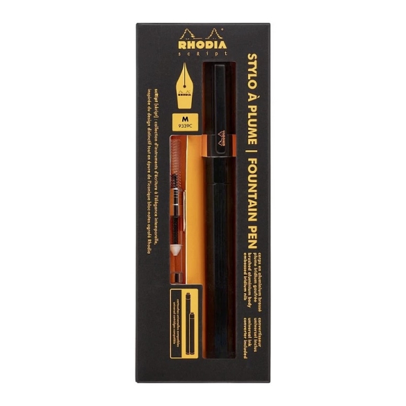 stilou negru script Rhodia - 3