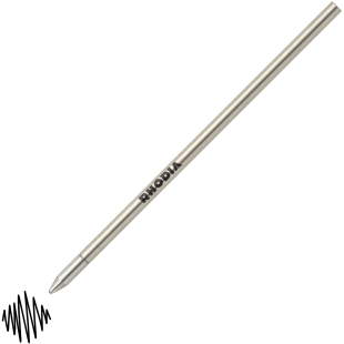 Rhodia script ballpoint pen refill black Rhodia - 1