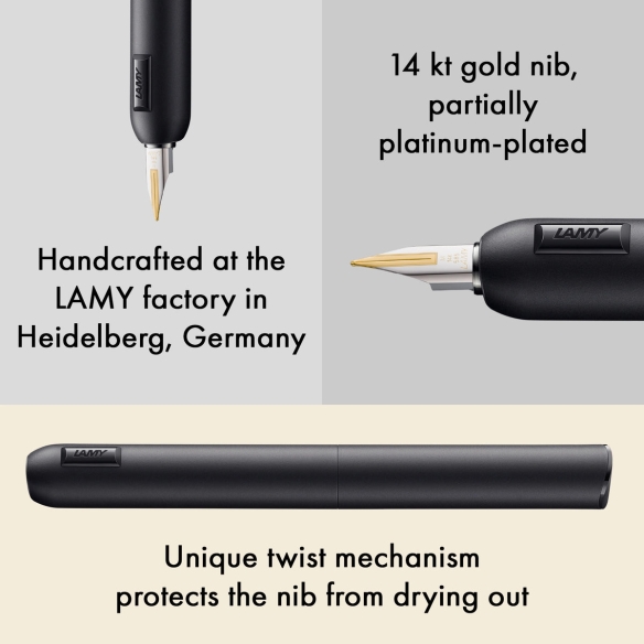 Lamy Dialog CC Füllfederhalter Schwarz | Exclusive Pen