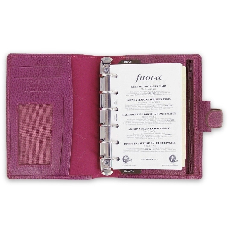 Finsbury Organizer pocket pink FILOFAX - 3