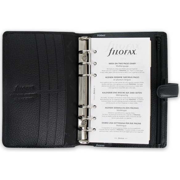 Finsbury Organiser Personal Black FILOFAX - 3
