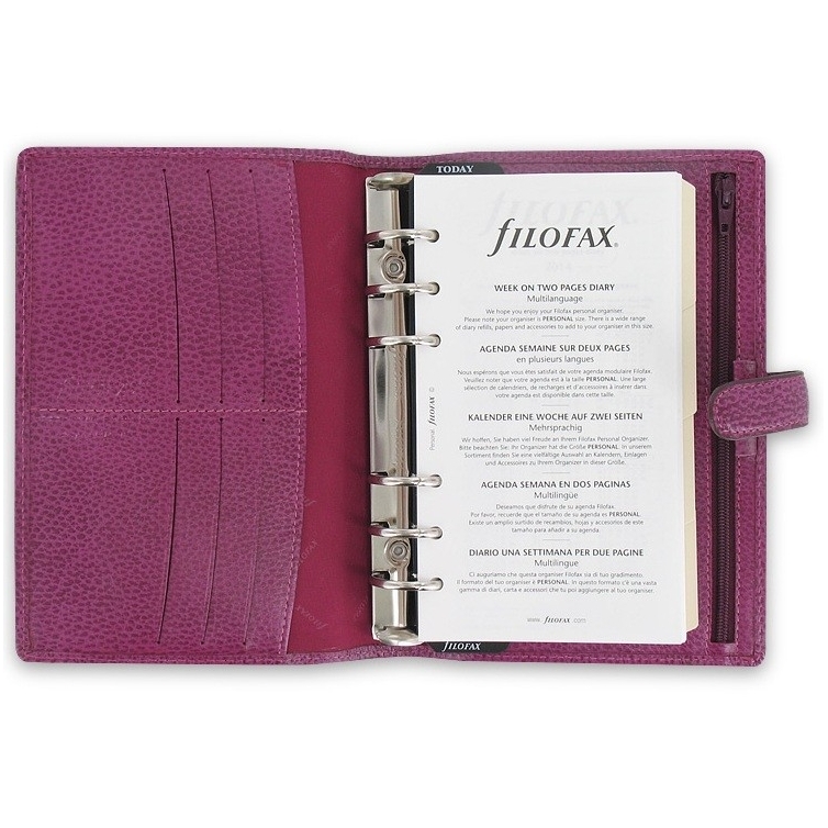 Finsbury Organizer Personal Pink FILOFAX - 3